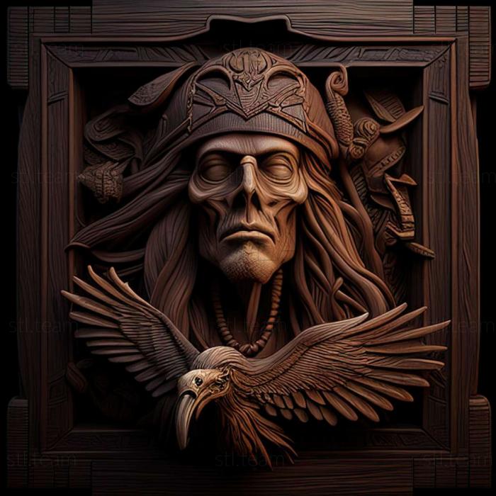 3D model Pirates Of The Caribbean  Dead Mans Chegame (STL)